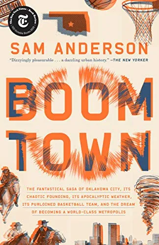 Book cover of boom town by sam anderson