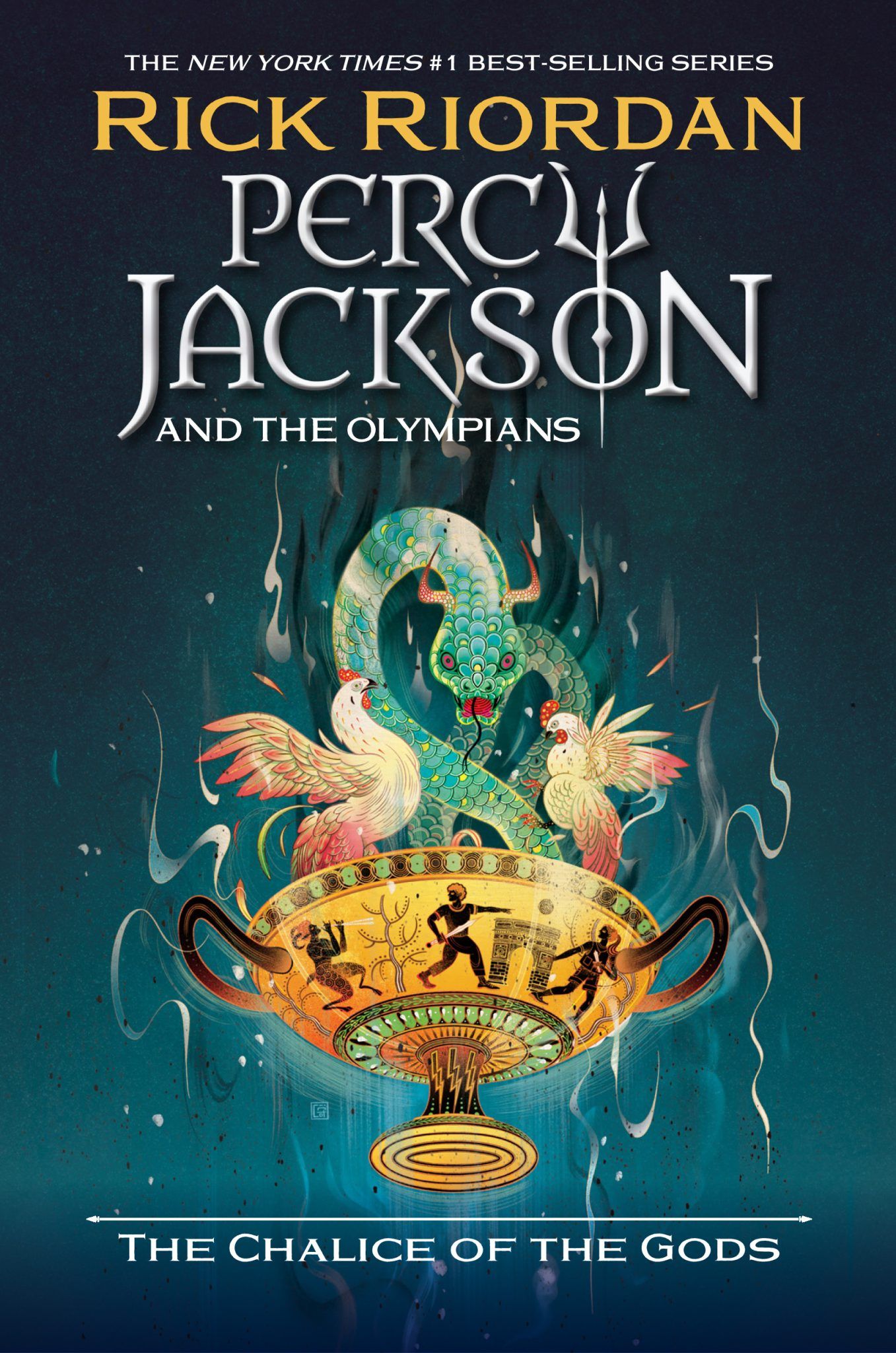 percy jackson and the chalice of the gods book cover