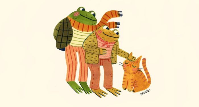 The Lovers Frog and Toad 