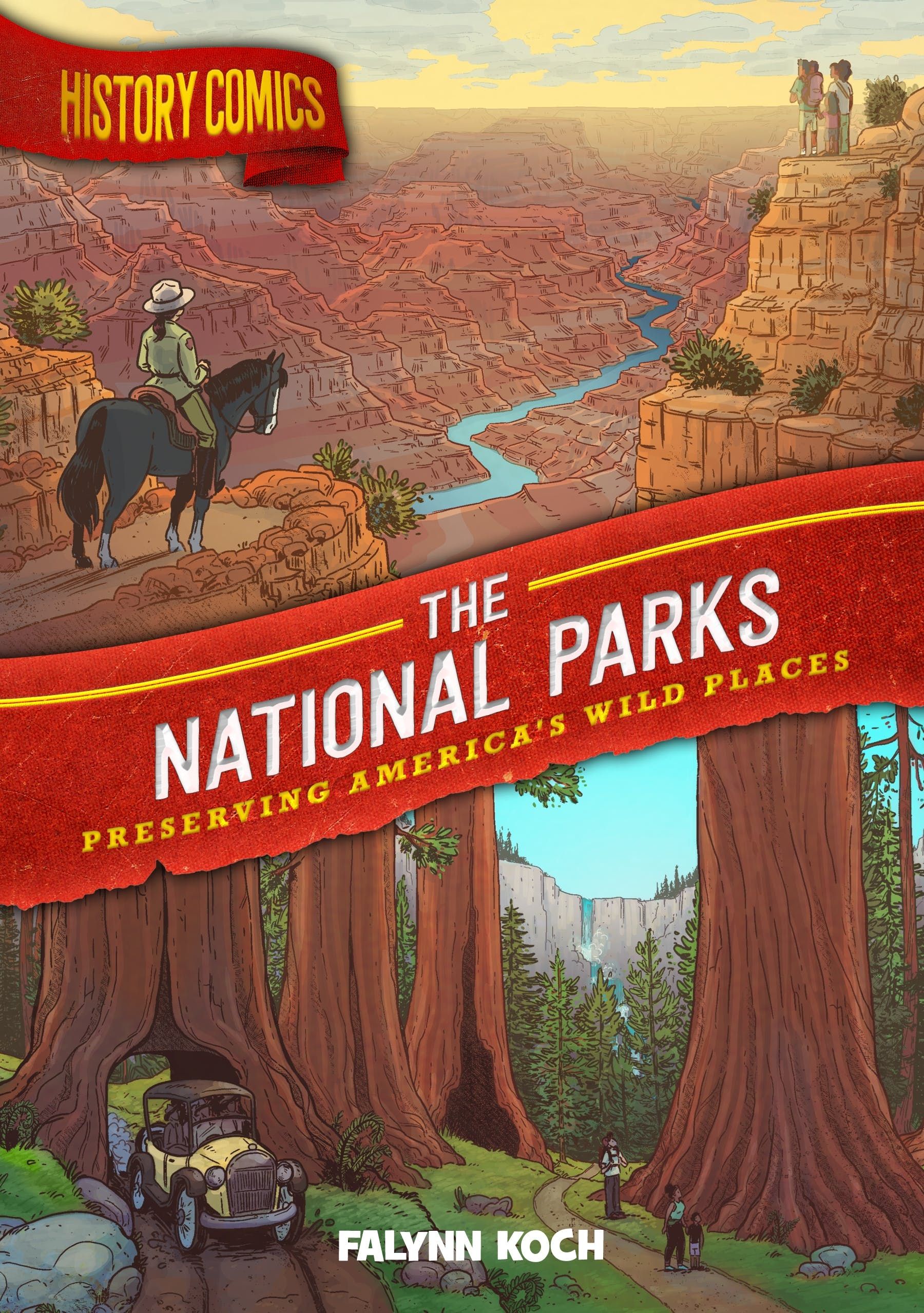 History Comics: The National Parks cover