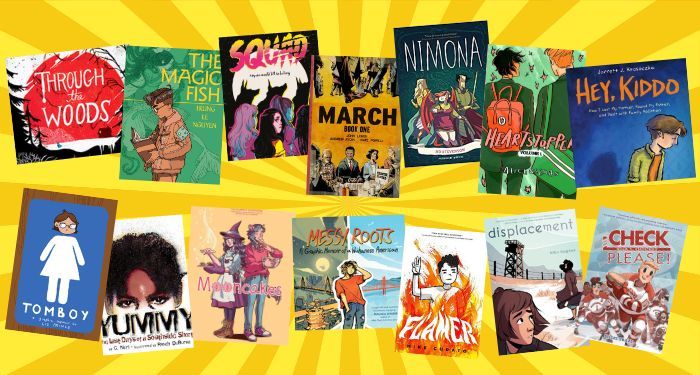 must-read YA comics collage