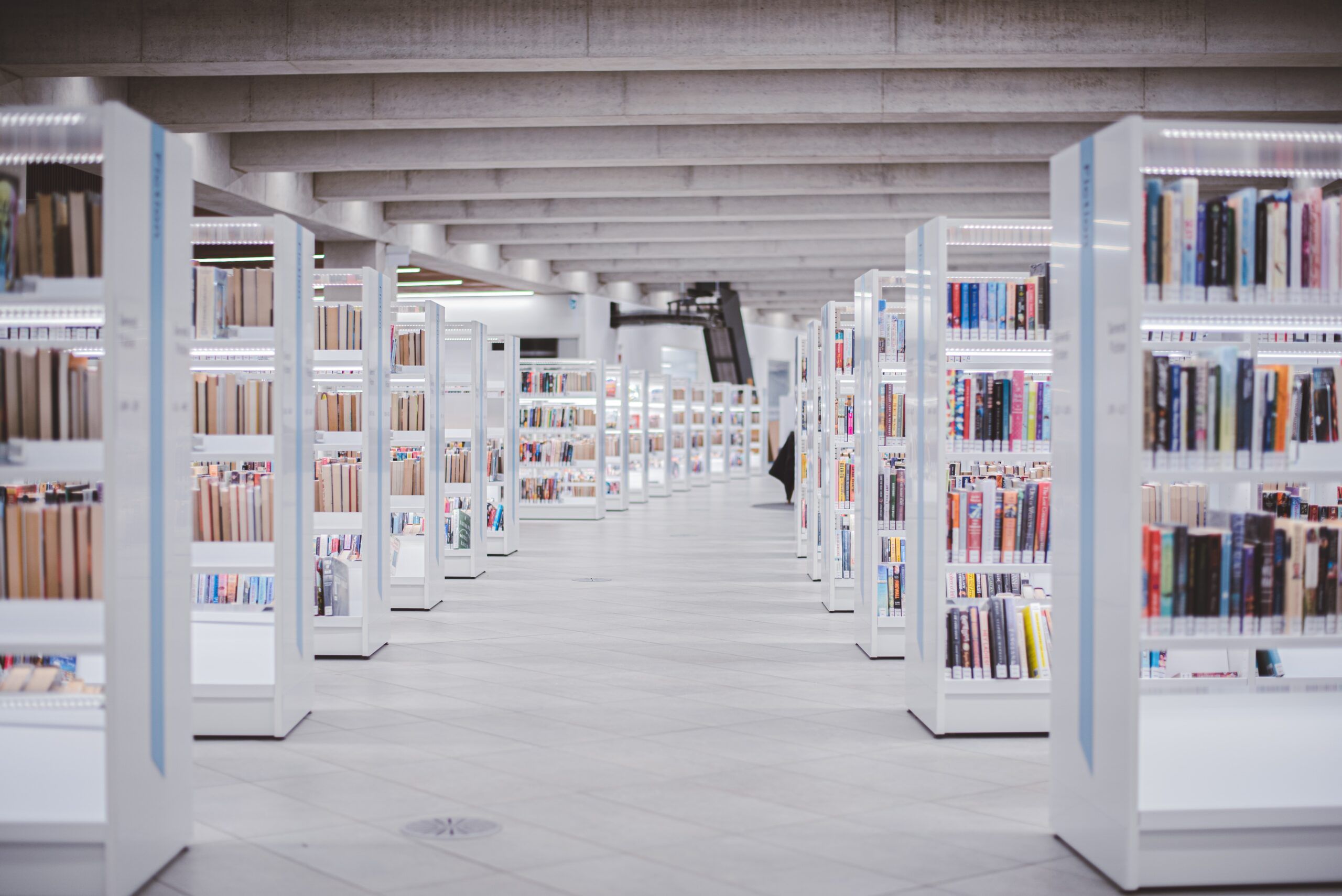 inside library image