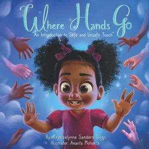 cover of where hands go a children's book about consent