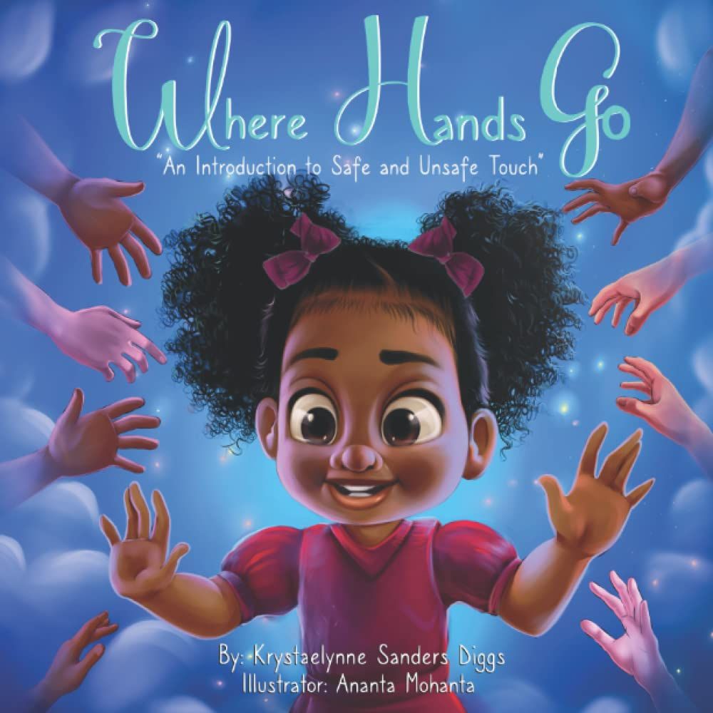 cover of where hands go a children's book about consent
