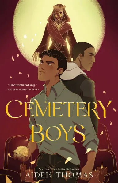 Cemetery Boys by Aiden Thomas Book Cover