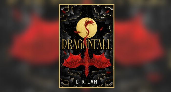 Book cover of Dragonfall by L.R. Lam