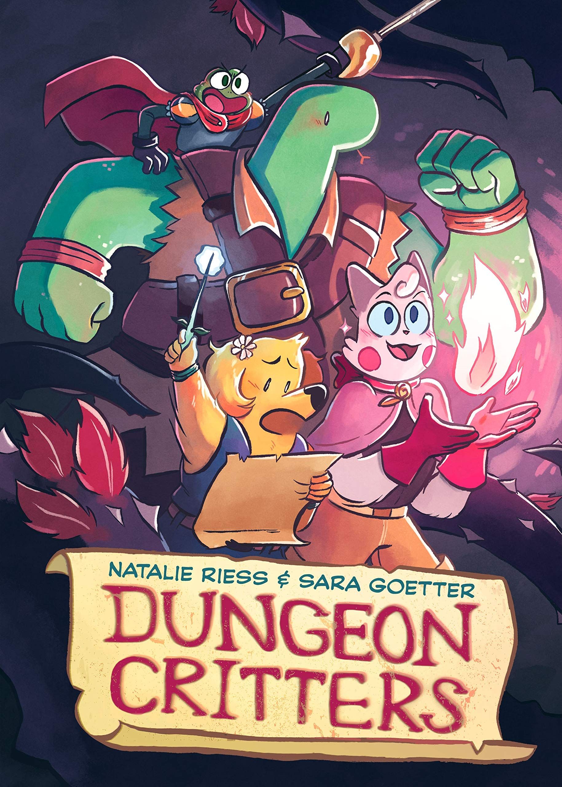 Dungeons Critters book cover