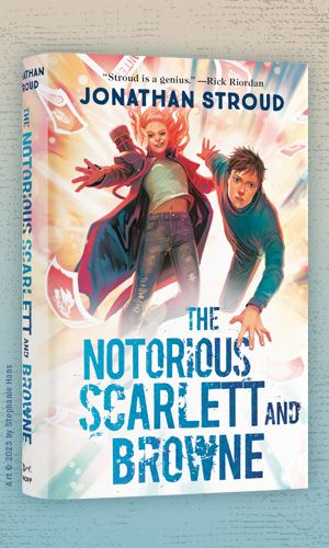 Book cover of The Notorious Scarlett and Browne by Jonathan Stroud