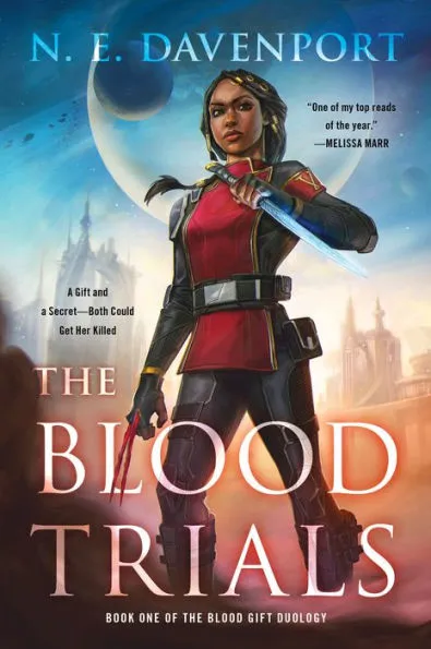 The Blood Trials by N.E. Davenport Book Cover