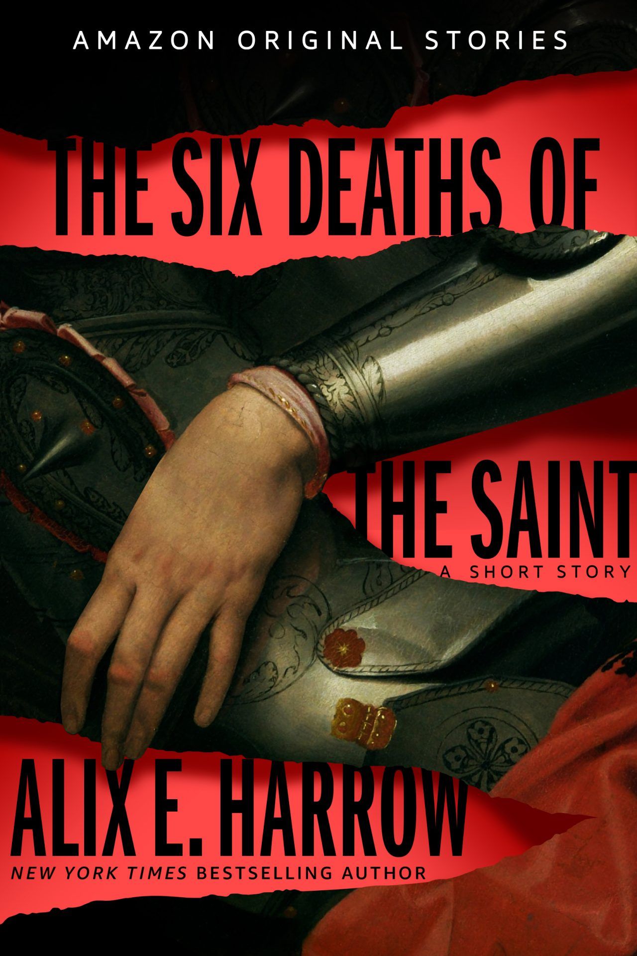 The Six Deaths of the Saint by Alix E. Harrow Book Cover