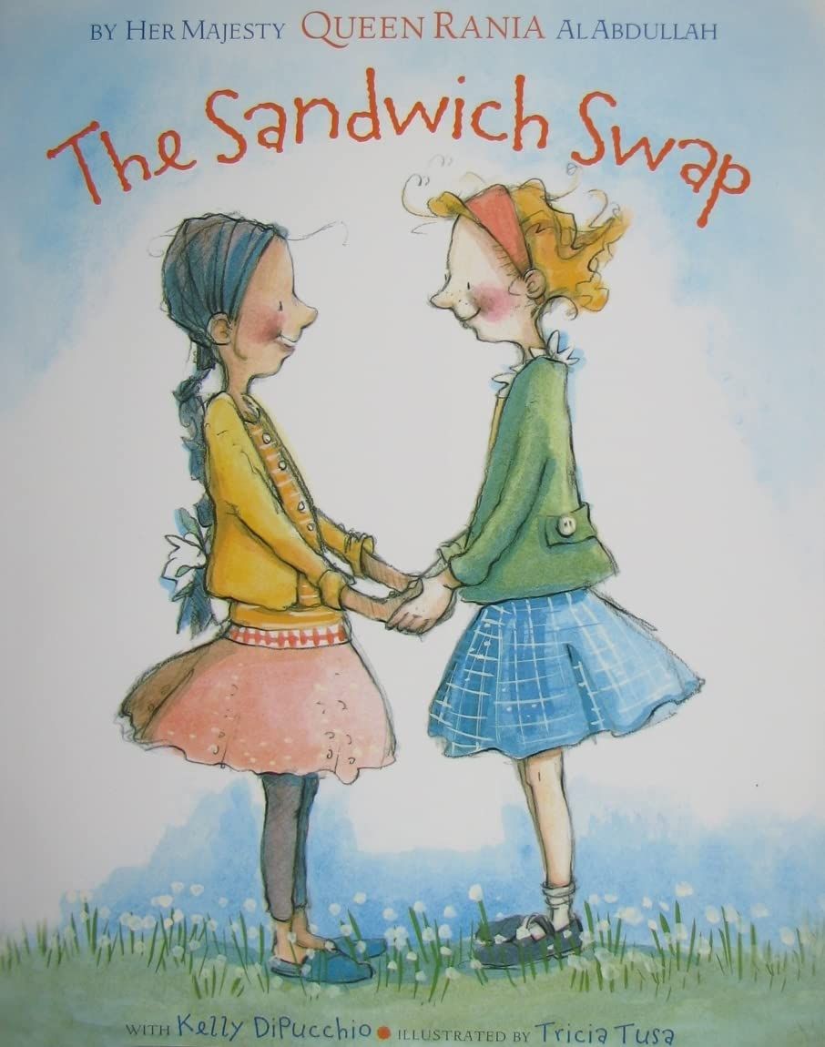The sandwich swap children's book cover