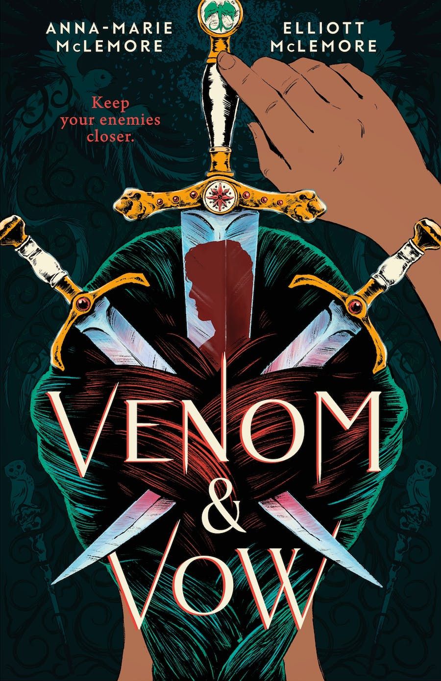 Venom & Vow by Anna-Marie McLemore and Elliott McLemore book cover