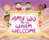 cover of amy wu and the warm welcome kat zhang charlene chua