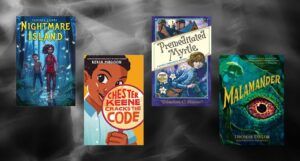middle grade mysteries cover collage
