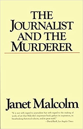 cover of the journalist and the murderer