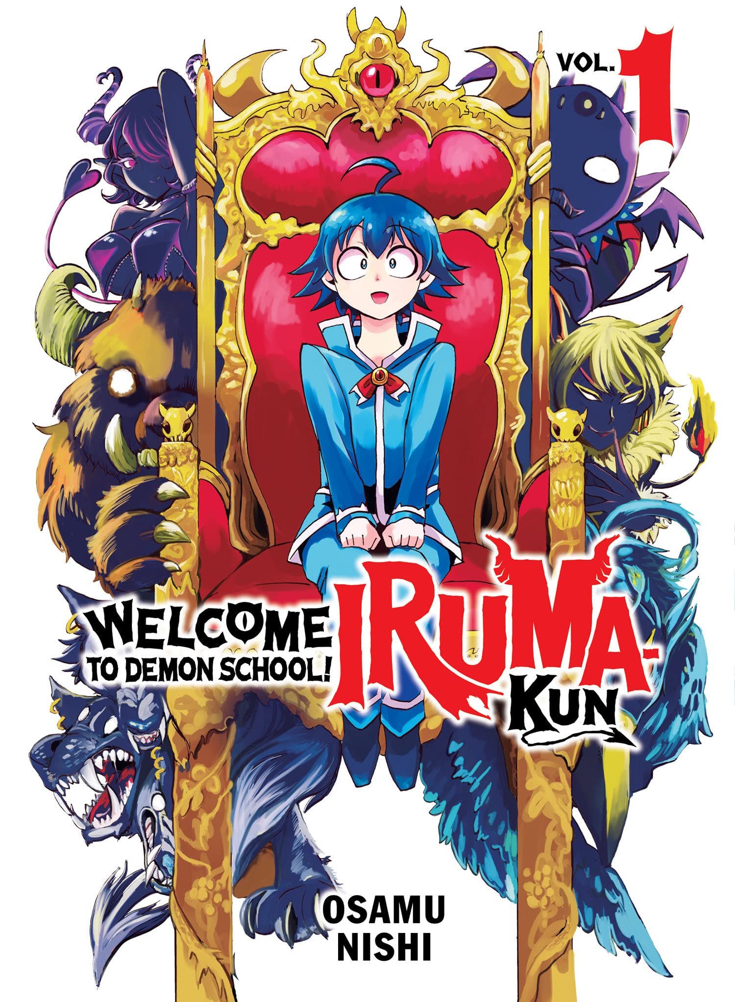 Welcome to Demon School! Iruma-kun by Osamu Nishi cover