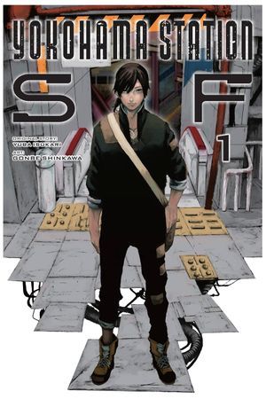 Yokohama Station SF by Yuba Isukari and Gonbe Shinkawa cover