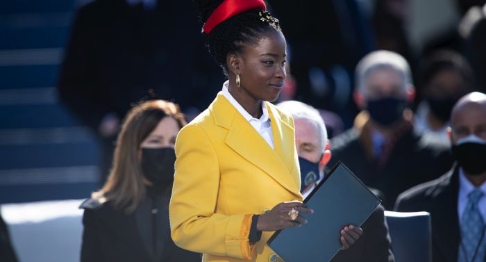 Amanda Gorman at inauguration