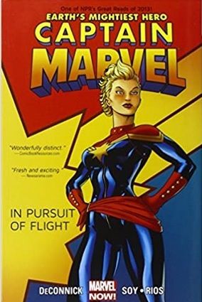 Captain Marvel In Pursuit of Flight cover