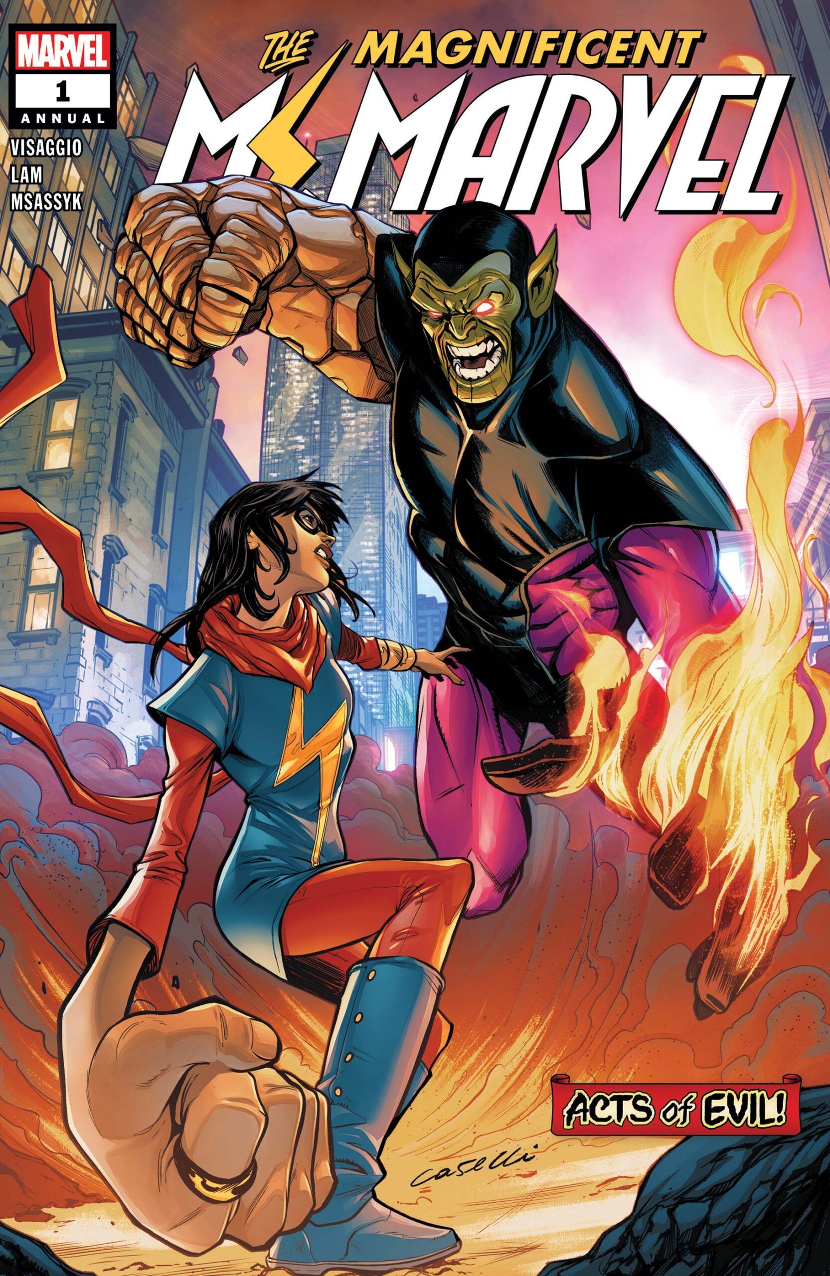 cover of Ms Marvel Annual 2019