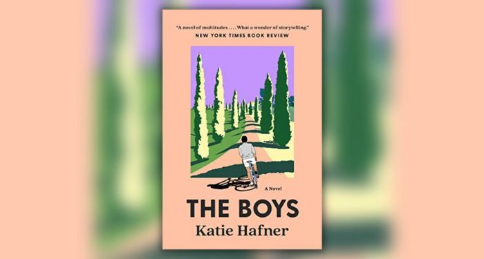 Book cover of The Boys by Katie Hafner