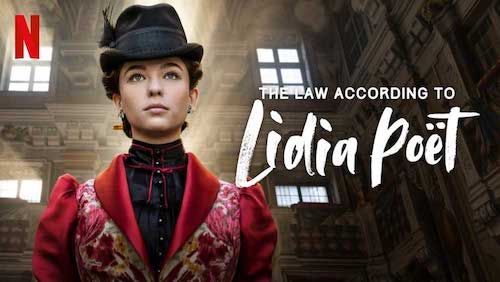The Law Acording to Lidia Poet promotional poster
