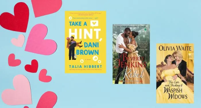 feminist romance novels cover collage
