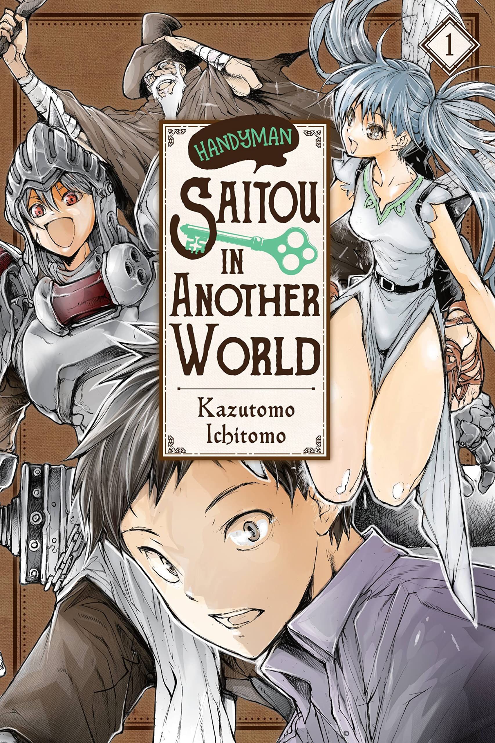 Handyman Saitou in Another World by Kazutomo Ichitomo cover