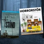 a collage of the horror covers listed