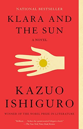 Book cover of Klara and the Sun by Kazuo Ishiguro, an example of fabulism