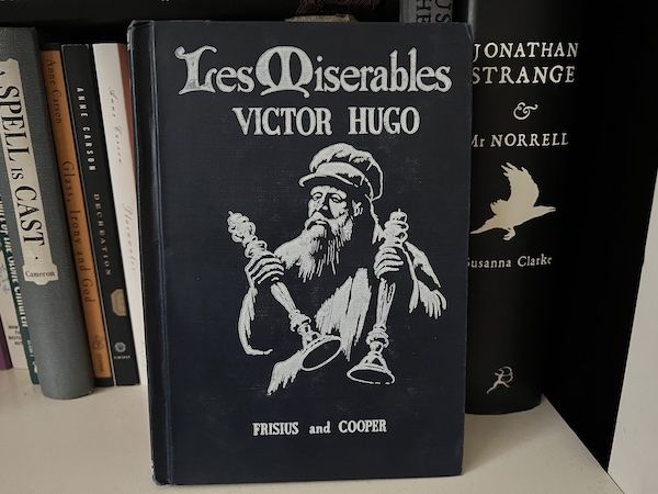 Image of the author of this post's copy of Les Miserables. 