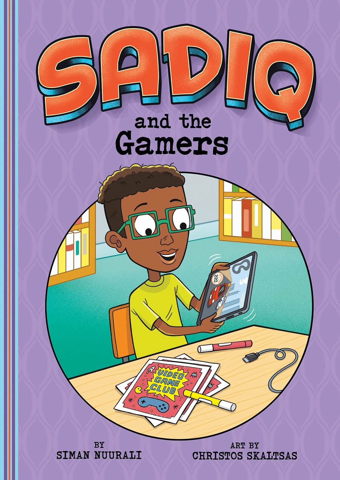 Sadiq and the gamers book cover