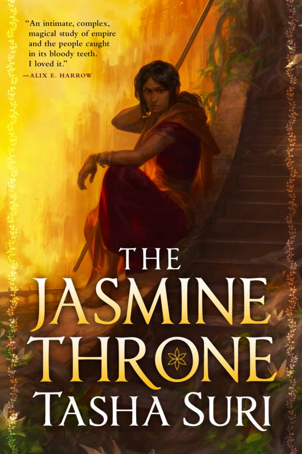 The Jasmine Throne by Tasha Suri Book Cover