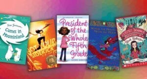 covers of five children's ebooks on sale