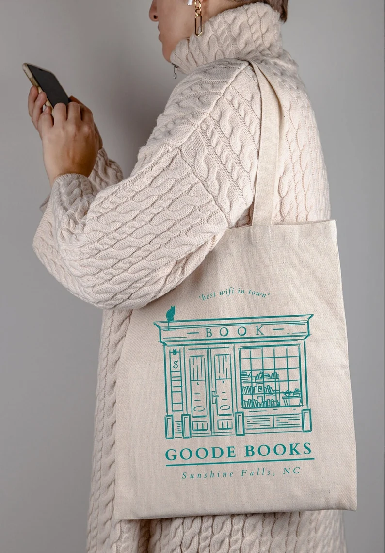 Goode books tote bag