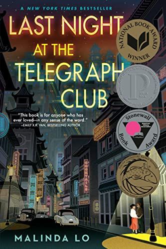 Last Night at the Telegraph Club by Malinda Lo book cover