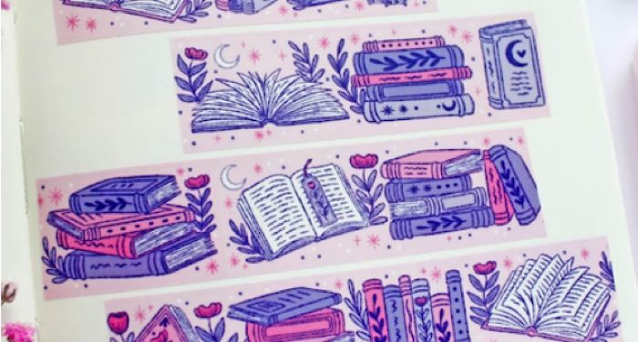 Witchy Washi Tape Pastel Washi Tape Floral Washi Tape 