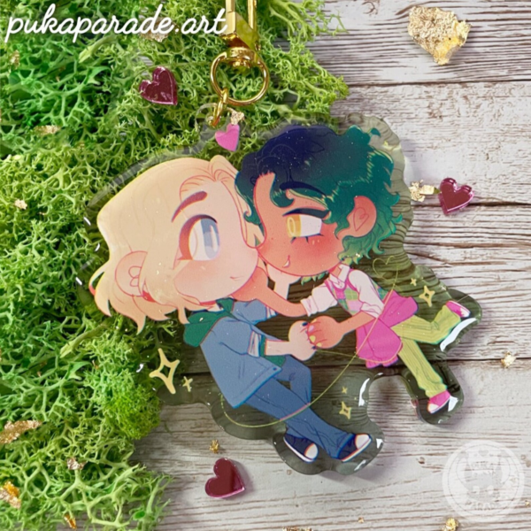 Alex and Magnus ship key chain from Magnus Chase books