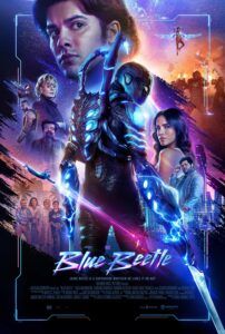 the Blue Beetle movie poster