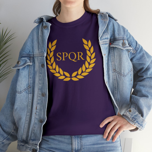 Camp Jupiter purple SPQR t-shirt from Heroes of Olympus series