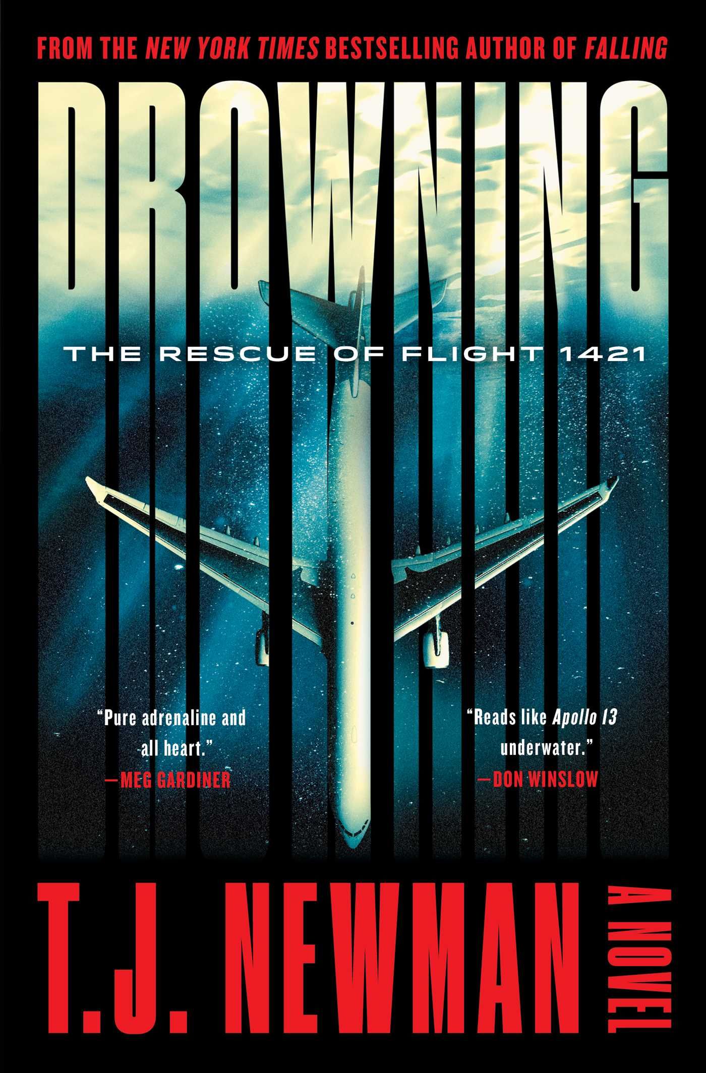 the cover of Drowning by T.J. Newman