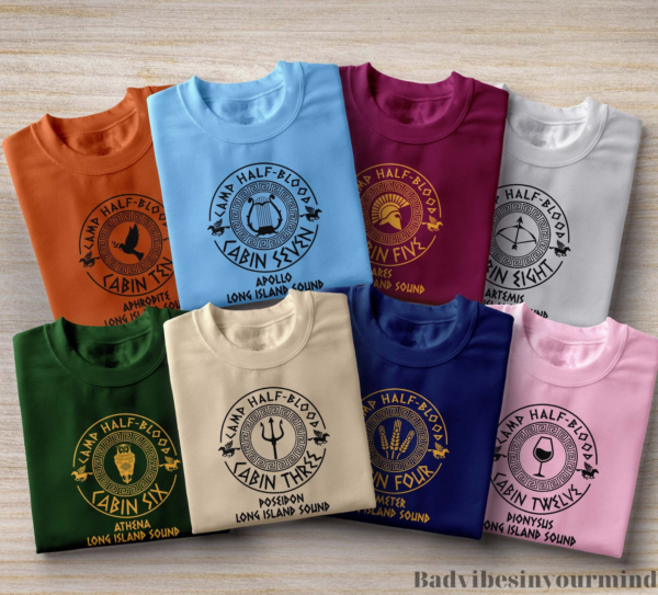 T-shirt Percy Jackson & the Olympians Camp Half-Blood Chronicles, Camp,  horse, logo, fictional Character png