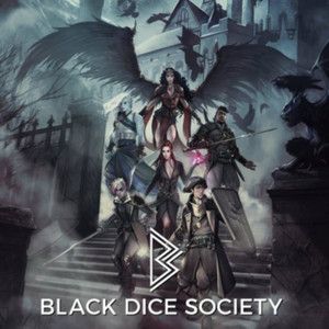 the logo of The Black Dice Society Podcast 