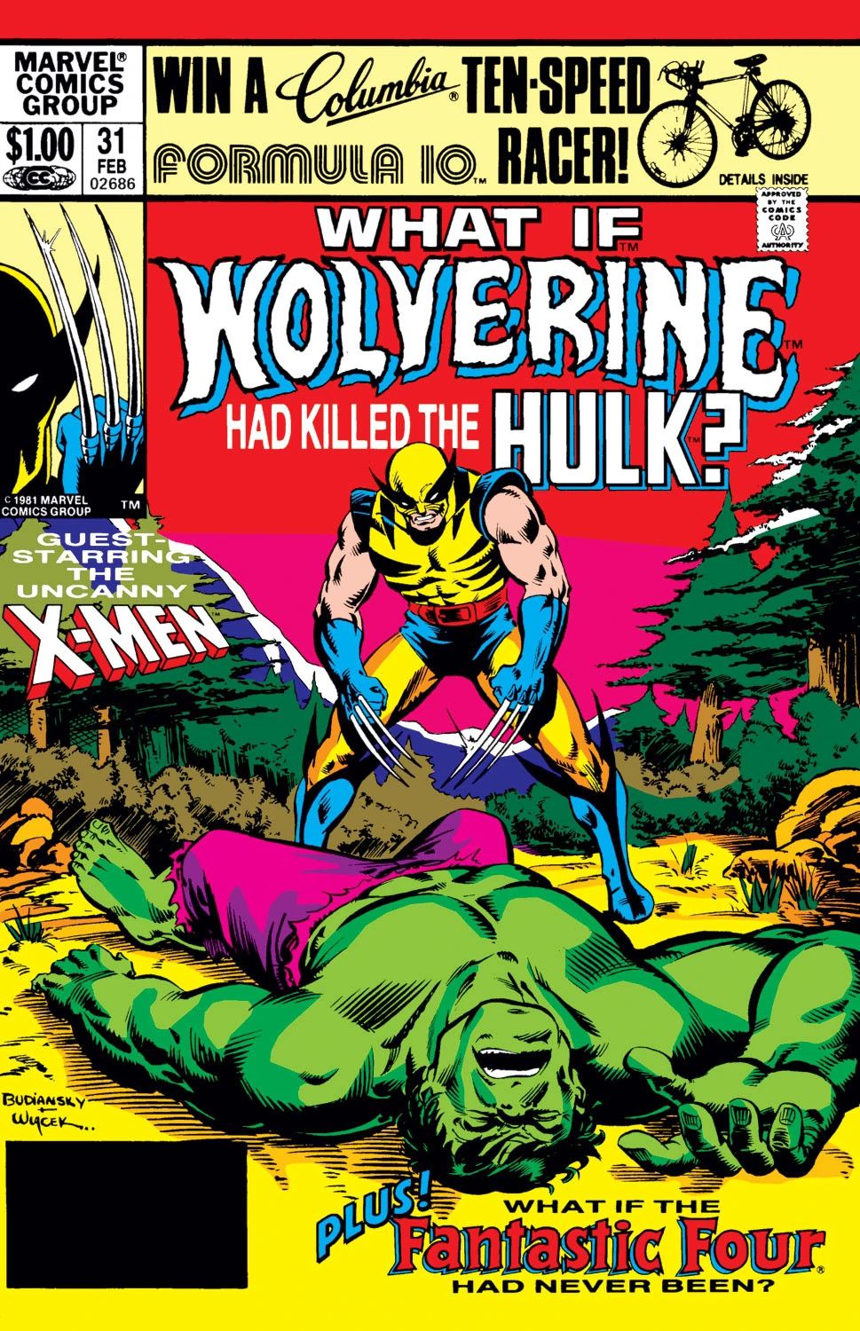 cover of What If Wolverine Had Killed The Hulk