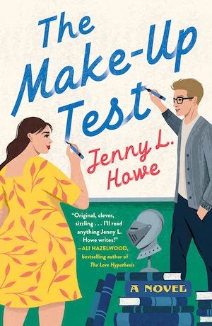 The Make-Up Test by Jenny L. Howe book cover