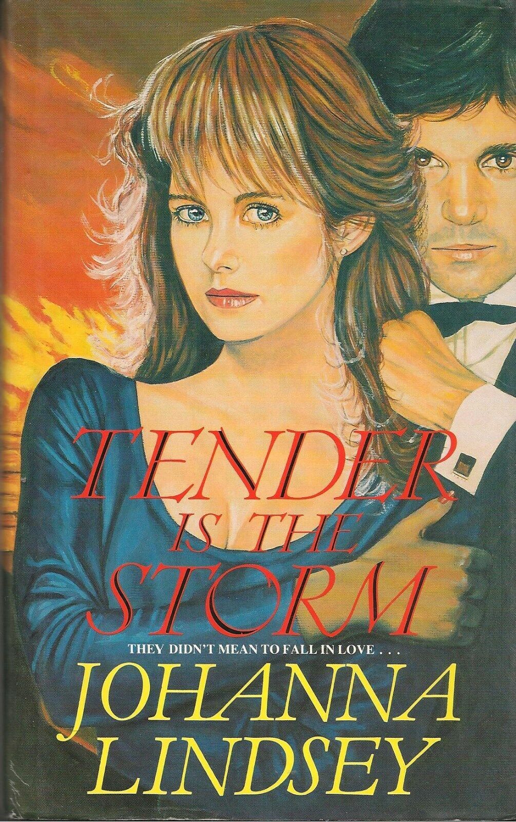 Tender is the Storm by Johanna Lindsey 1990 PB cover