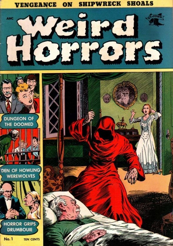Weird Horrors #1 cover