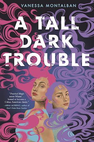 A Tall Dark Trouble by Vanessa Montalban book cover