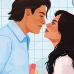 a cropped cover of As Long As You Love Me by Marianna Leal showing an illustration of a man and women staring defiantly into each other's eyes