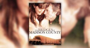 poster for the 1995 movie adaptation of The Bridges of Madison County